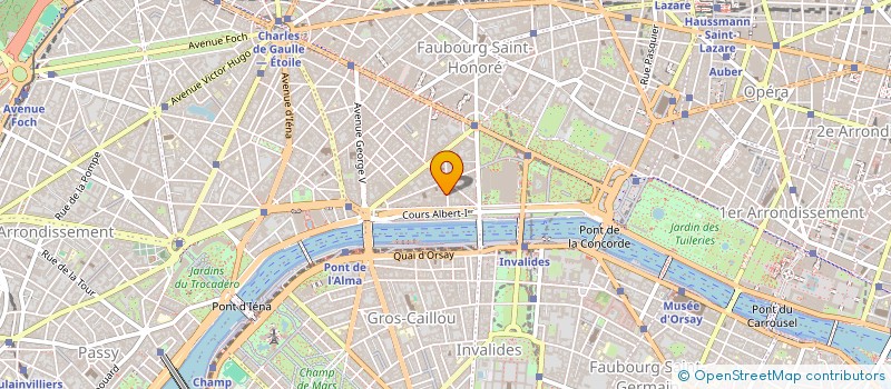 localisation de l'entreprise SCI LA COUR DES MARES  PARIS