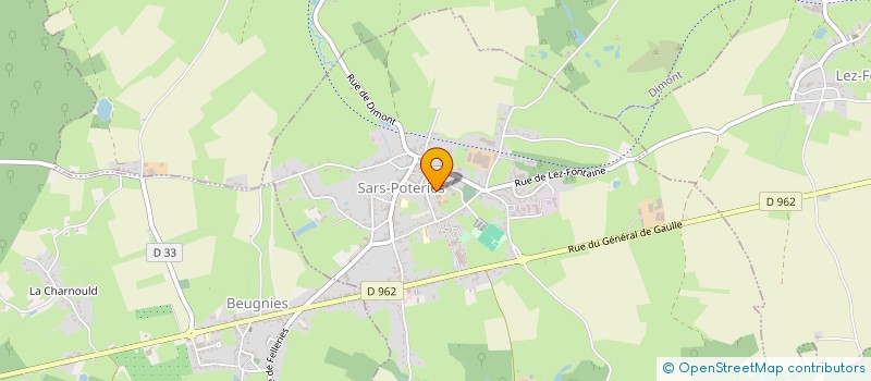 localisation de l'entreprise SCI LA COUR DES MIRACLES  SARS-POTERIES