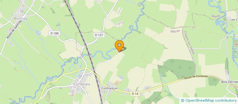 localisation de l'entreprise SCI LA COUR DES MOINES  CHISSEY-LES-MACON