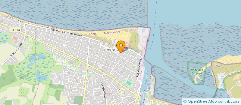 localisation de l'entreprise SCI LA COUR DU MANOIR  OUISTREHAM