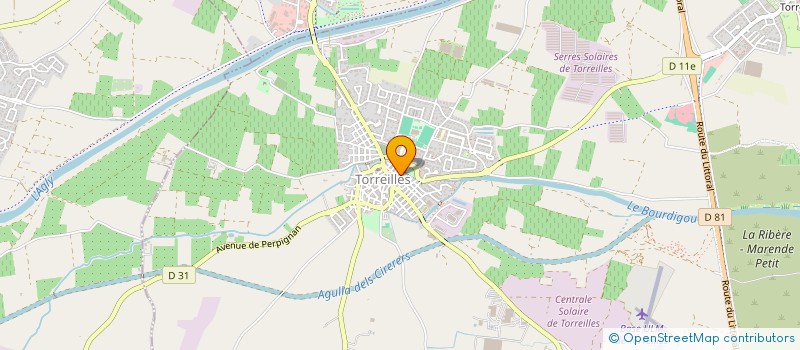 localisation de l'entreprise SCI LA COUR IMPERIALE  TORREILLES