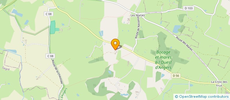 localisation de l'entreprise SCI LA COURLAIS à SAINT-CLEMENT-DE-LA-PLACE