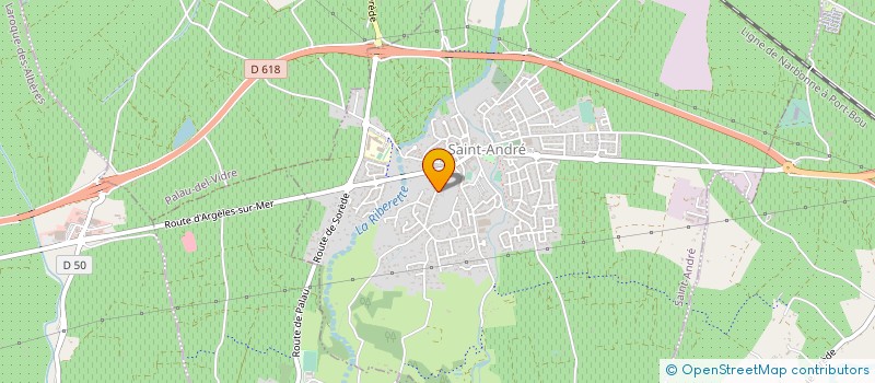 localisation de l'entreprise SCI LA COURONNE à SAINT-ANDRE