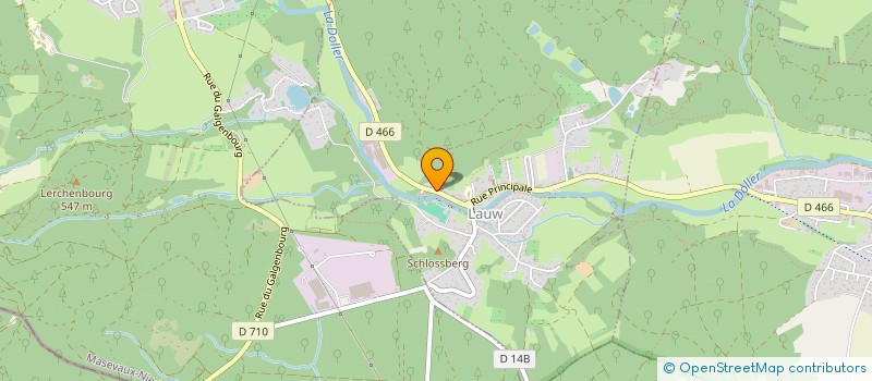 localisation de l'entreprise SCI LA COURONNE D'OR  BOURBACH-LE-BAS