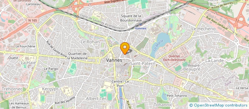 localisation de l'entreprise SCI LA COUTUME à VANNES