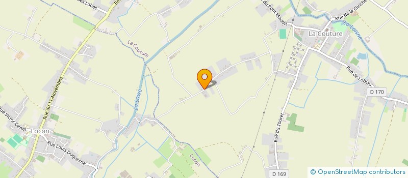 localisation de l'entreprise SCI LA COUTURE à LA COUTURE