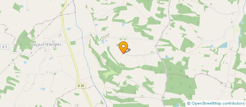 localisation de l'entreprise SCI LA COUTURE  CAZAUX D'ANGLES