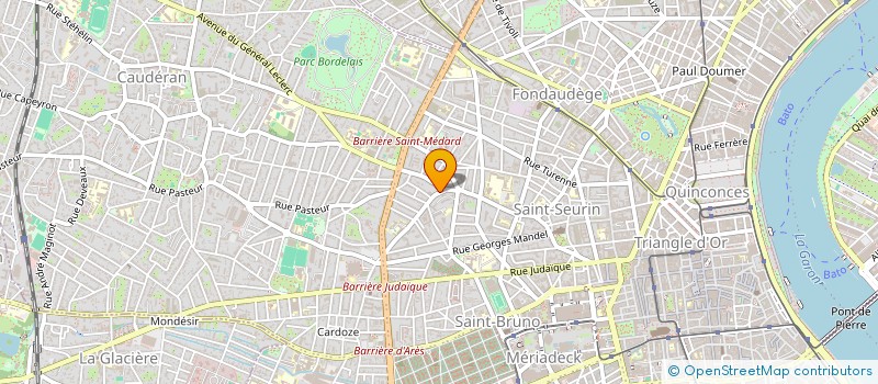 localisation de l'entreprise SCI LA COVETA FUMA  BORDEAUX