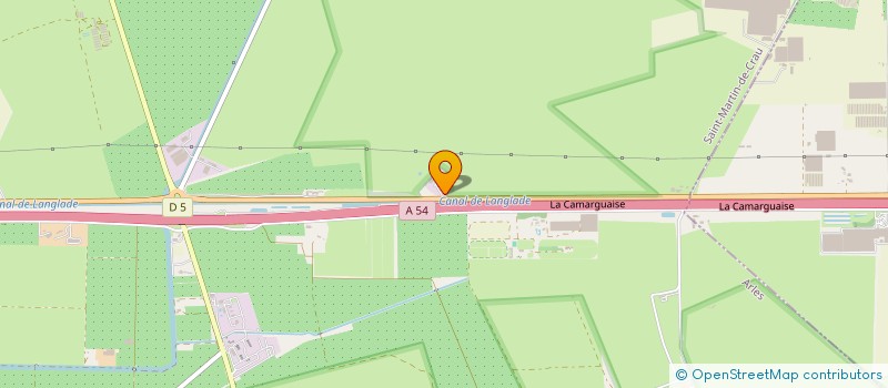 localisation de l'entreprise SCI LA CRAU D'ARCHIMBAUD à SAINT MARTIN DE CRAU