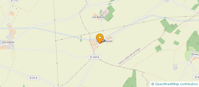localisation de l'entreprise SCI LA CREATION à SAINT-LUBIN-DE-LA-HAYE