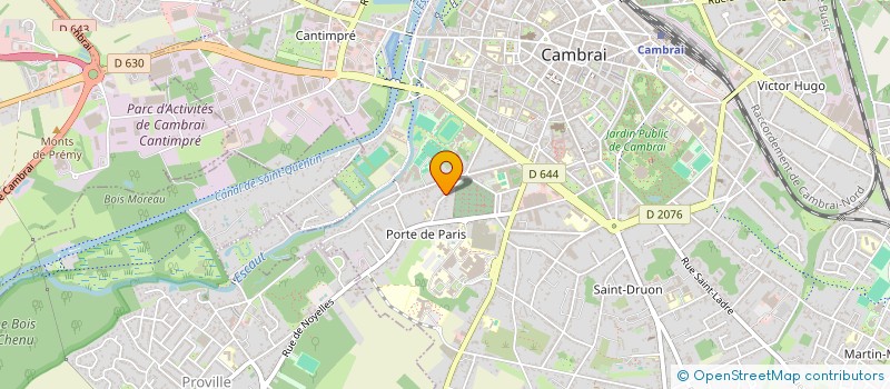 localisation de l'entreprise SCI LA CREPICORDIENNE à CAMBRAI