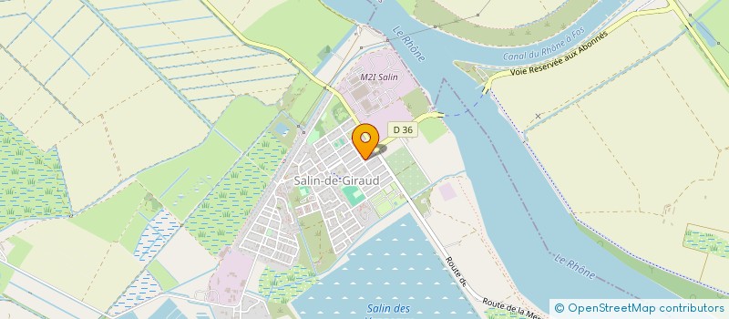 localisation de l'entreprise SCI LA CRESTE à ARLES