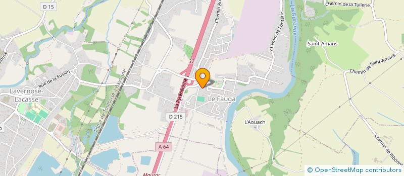 localisation de l'entreprise SCI LA CRISE  LE FAUGA