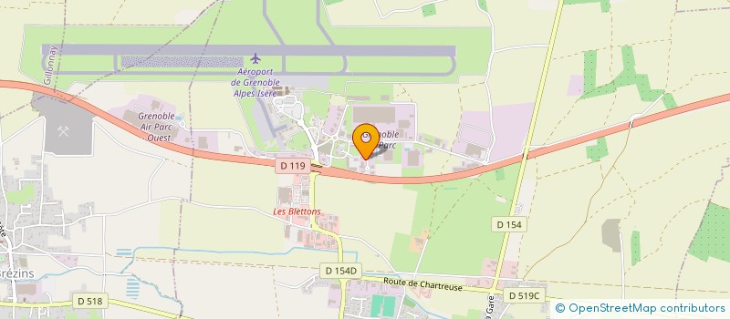 localisation de l'entreprise SCI LA CRISTALLIERE  SAINT-ETIENNE-DE-SAINT-GEOIRS