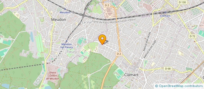 localisation de l'entreprise SCI LA CROISETTE à CLAMART