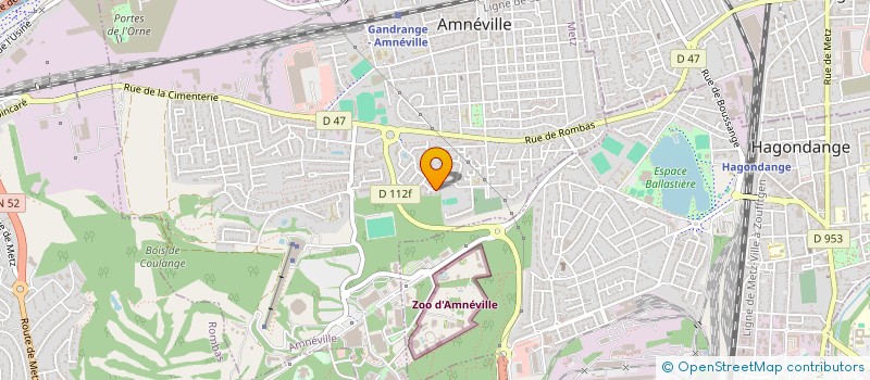 localisation de l'entreprise SCI LA CROISETTE  AMNEVILLE