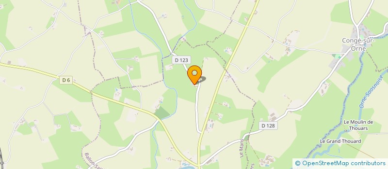 localisation de l'entreprise SCI LA CROIX  BALLON-SAINT MARS