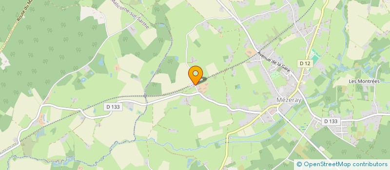 localisation de l'entreprise SCI LA CROIX  LIGRON