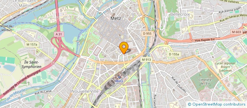 localisation de l'entreprise SCI LA CROIX BLANCHE à METZ