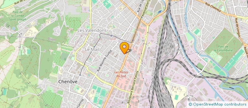 localisation de l'entreprise SCI LA CROIX BLANCHE à CHENOVE