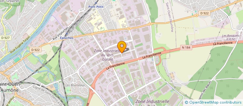 localisation de l'entreprise SCI LA CROIX BLANCHE à SAINT-OUEN-L'AUMONE