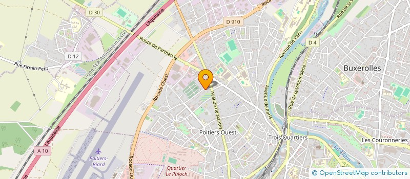 localisation de l'entreprise SCI LA CROIX BLANCHE ET LA REPUBLIQUE à POITIERS