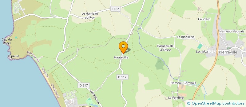 localisation de l'entreprise SCI LA CROIX COQUET  SURTAINVILLE