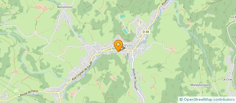 localisation de l'entreprise SCI LA CROIX D OR  ORBEY