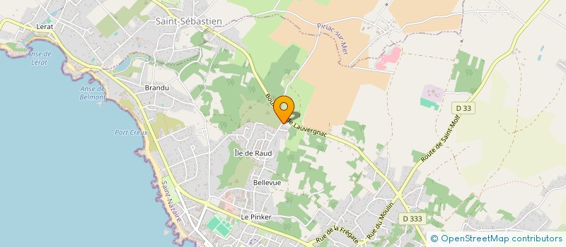 localisation de l'entreprise SCI  LA CROIX DE L'ANSE  LA TURBALLE