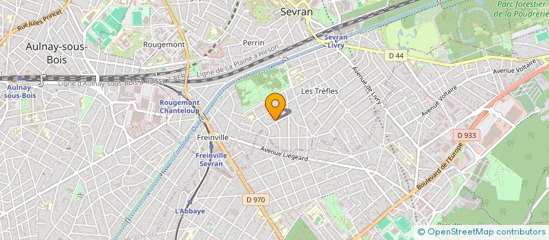 localisation de l'entreprise SCI LA CROIX DE SAINT PIERRE à SEVRAN