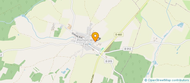 localisation de l'entreprise SCI LA CROIX DES MAGALOTS à POINSON-LES-FAYL