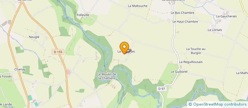 localisation de l'entreprise SCI LA CROIX DOREE à LES PORTES DU COGLAIS