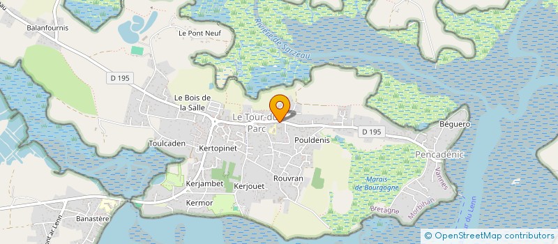 localisation de l'entreprise SCI LA CROIX DU SUD II  LE TOUR-DU-PARC