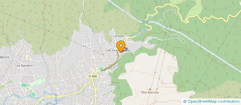 localisation de l'entreprise SCI LA CROIX ROUGE  ALLAUCH