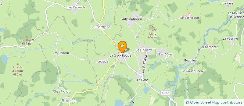 localisation de l'entreprise SCI LA CROIX ROUGE à LES MARS