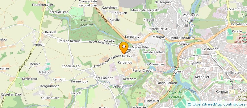 localisation de l'entreprise SCI LA CROIX ROUGE  GUILERS