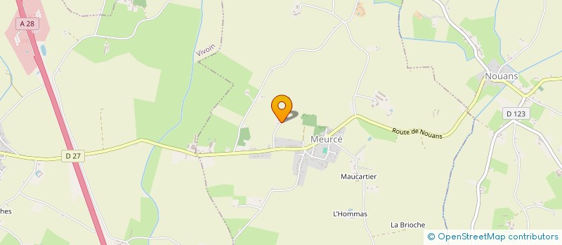 localisation de l'entreprise SCI LA CROIX ROUSSE  VIVOIN