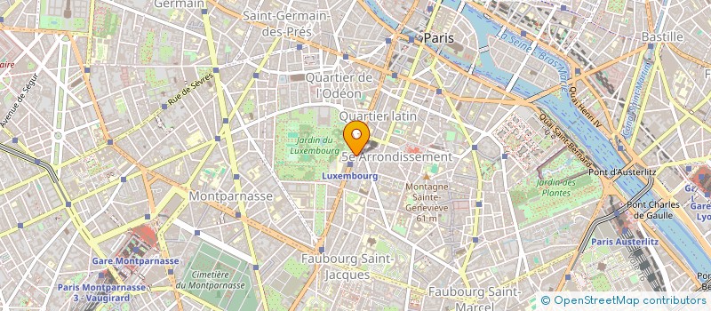 localisation de l'entreprise SCI LA CROIX SAINT MICHEL  PARIS