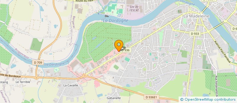 localisation de l'entreprise SCI LA CROZE à BERGERAC