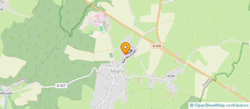 localisation de l'entreprise SCI LA CUIVRE à MAGNY