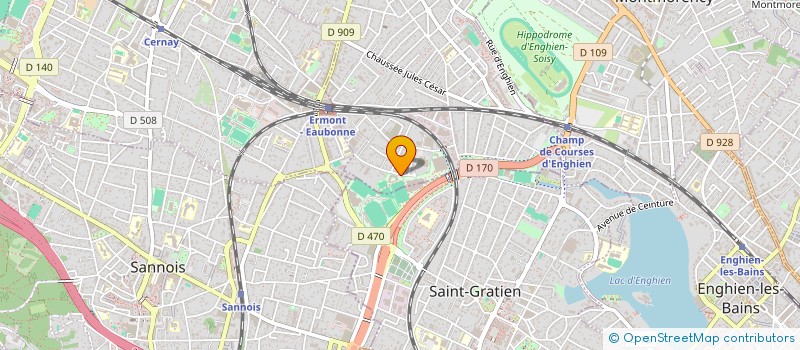 localisation de l'entreprise SCI LA DAME BLANCHE à EAUBONNE