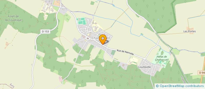 localisation de l'entreprise SCI LA DANSE à CHAMPCUEIL