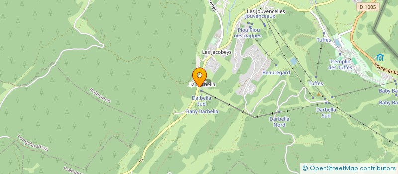 localisation de l'entreprise SCI LA DARBELLAZ AND CO  PREMANON