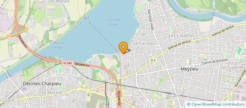 localisation de l'entreprise SCI LA DARNAISE  LYON