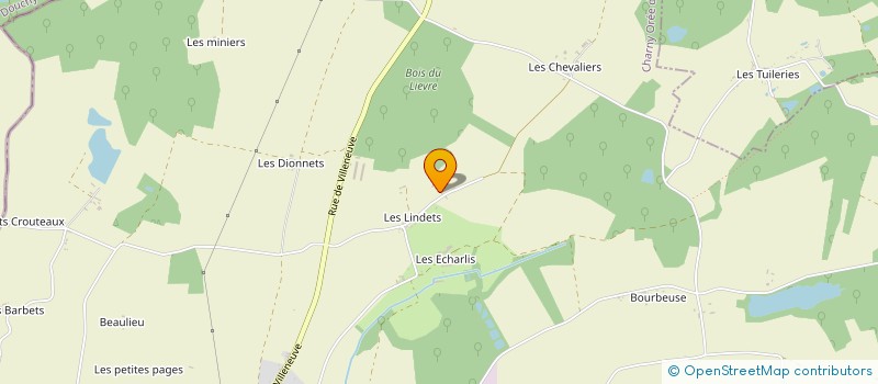 localisation de l'entreprise SCI LA DATCHA  CHARNY OREE DE PUISAYE