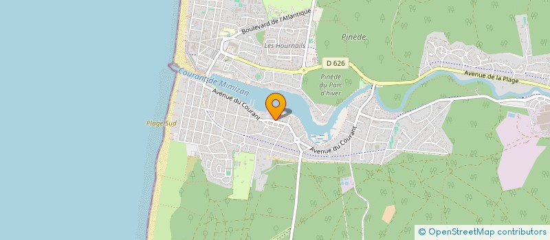 localisation de l'entreprise SCI LA DATCHA  MIMIZAN