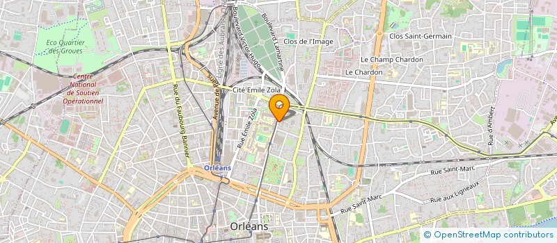 localisation de l'entreprise SCI LA DAUPHINOISE à ORLEANS