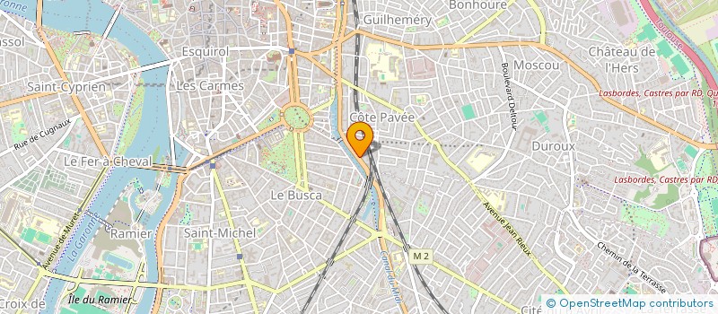 localisation de l'entreprise SCI LA DEBALADE à TOULOUSE