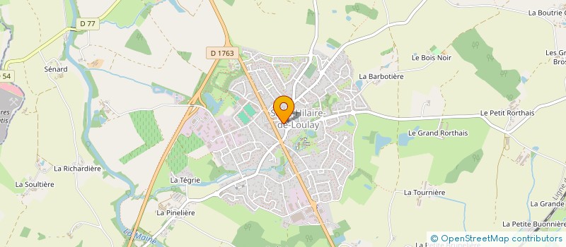 localisation de l'entreprise SCI LA DEFERLANTE à MONTAIGU-VENDEE
