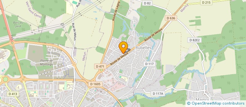 localisation de l'entreprise SCI LA DELANSONNE  MOISENAY